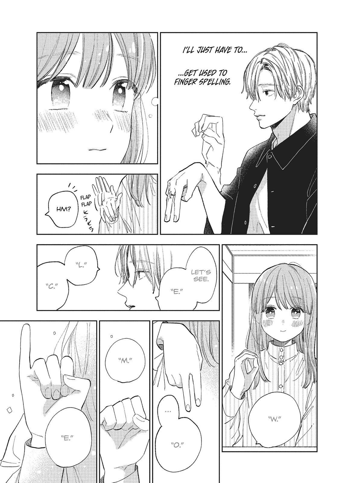 Read A Sign of Affection Manga Online