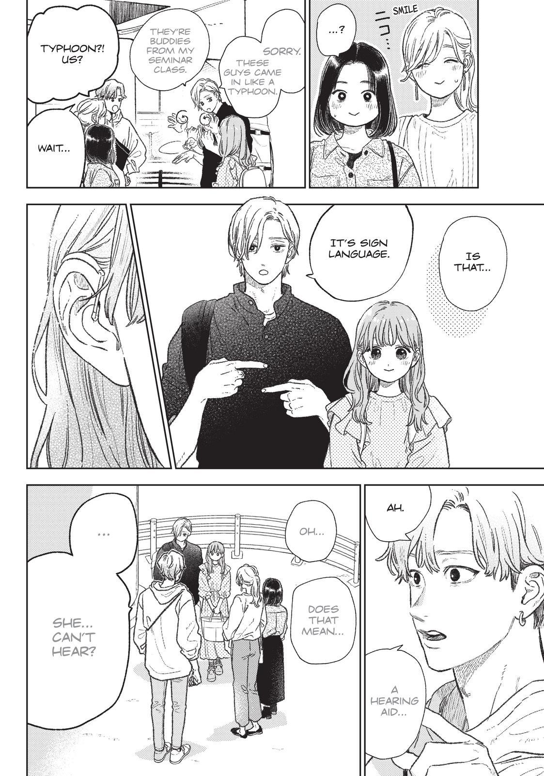 Read A Sign of Affection Manga Online