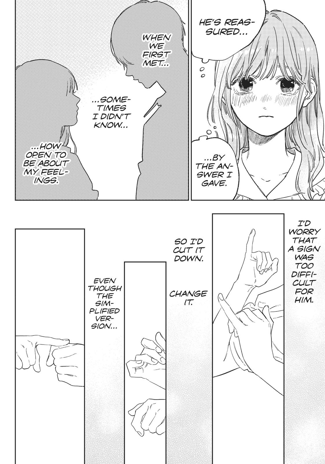 Read A Sign of Affection Manga Online