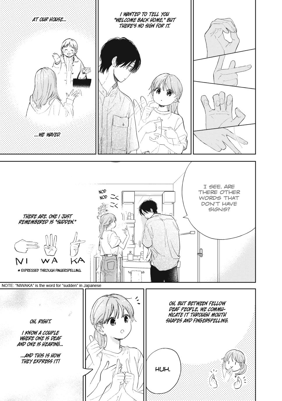 Read A Sign of Affection Manga Online