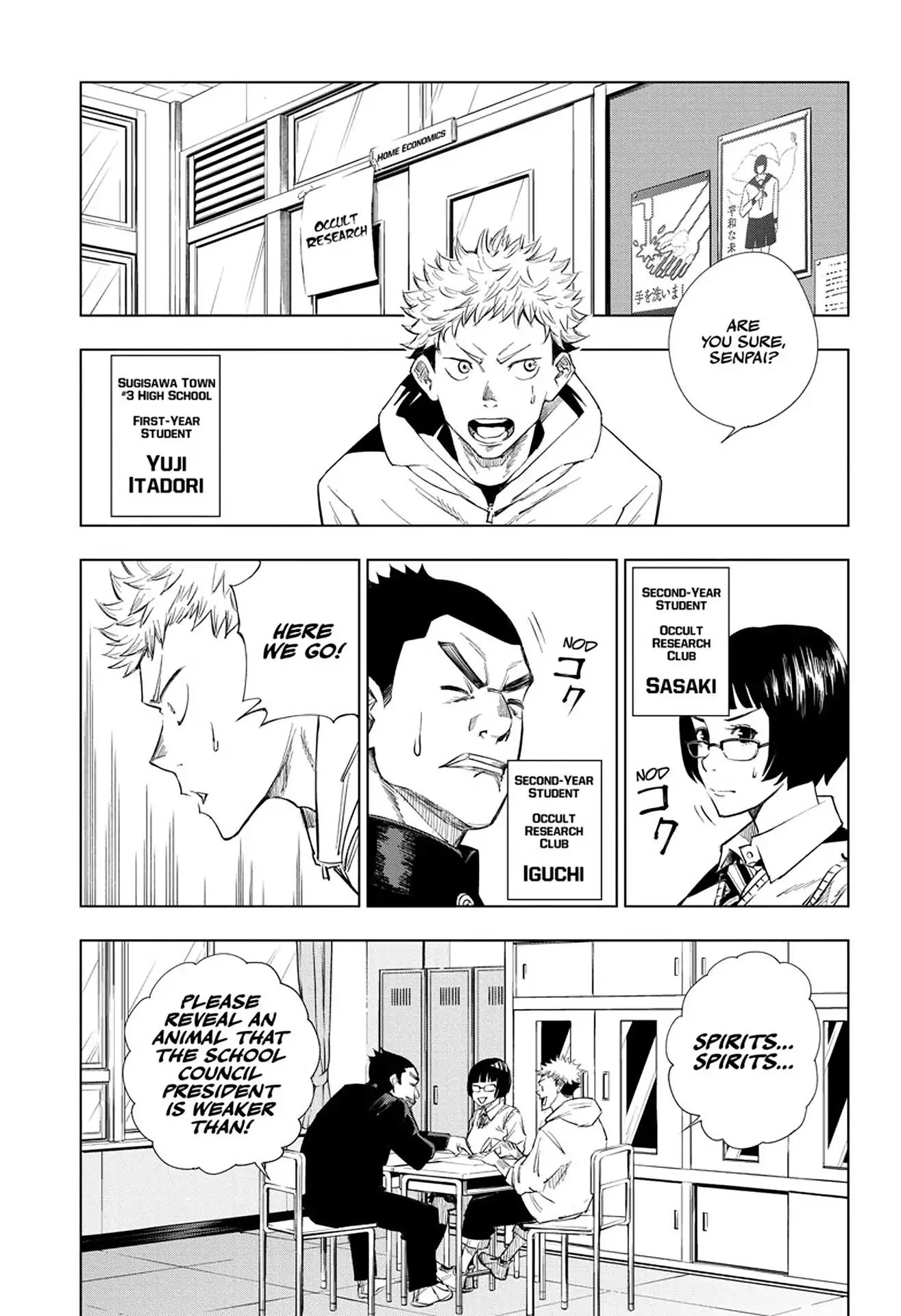 Read Jujutsu Kaisen Manga Online