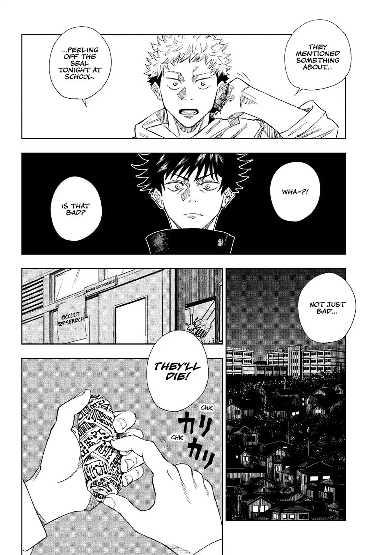 Read Jujutsu Kaisen Manga Online