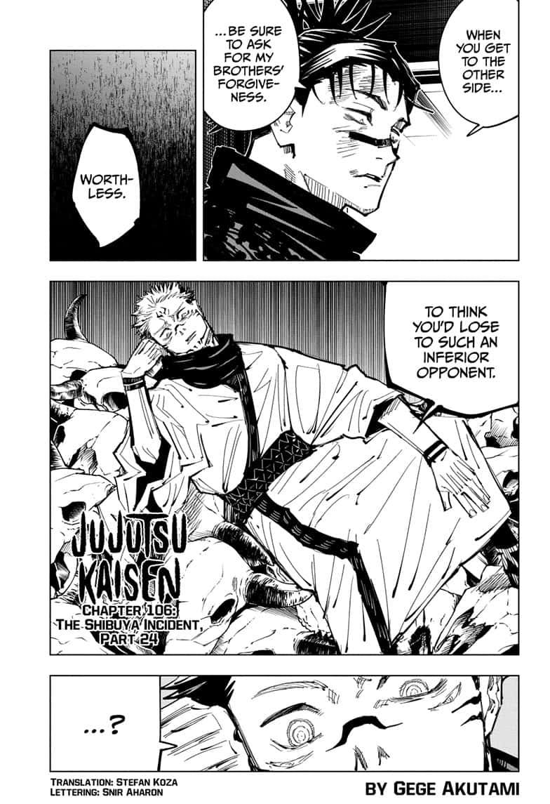 Read Jujutsu Kaisen Manga Online