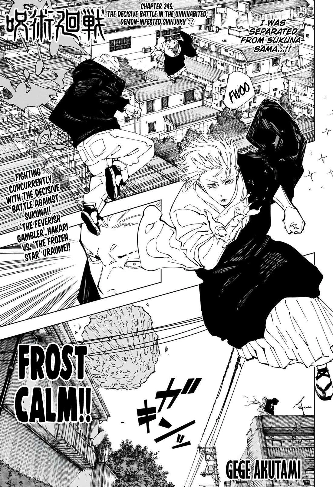 Read Jujutsu Kaisen Manga Online