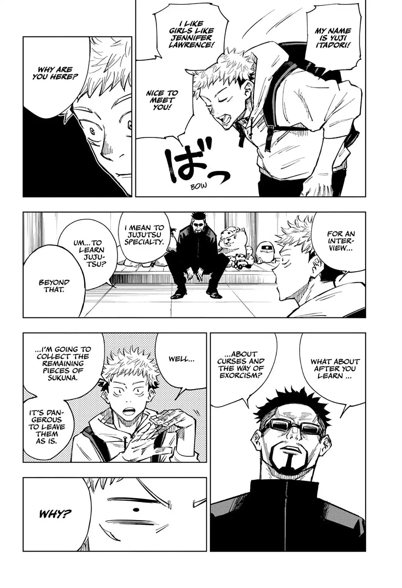 Read Jujutsu Kaisen Manga Online