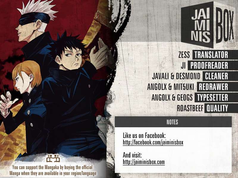 Read Jujutsu Kaisen Manga Online
