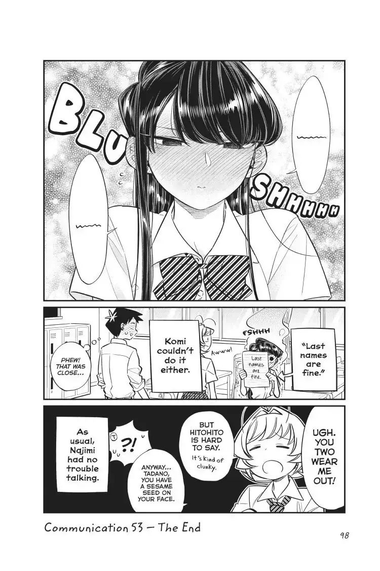 Read Komi Can't Communicate Manga Online