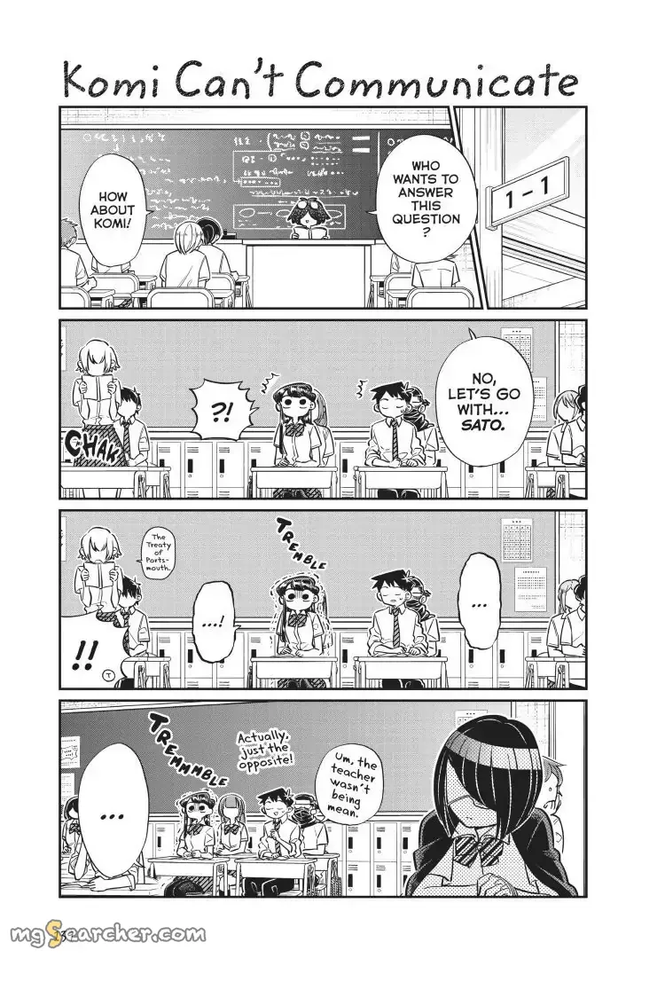 Read Komi Can't Communicate Manga Online