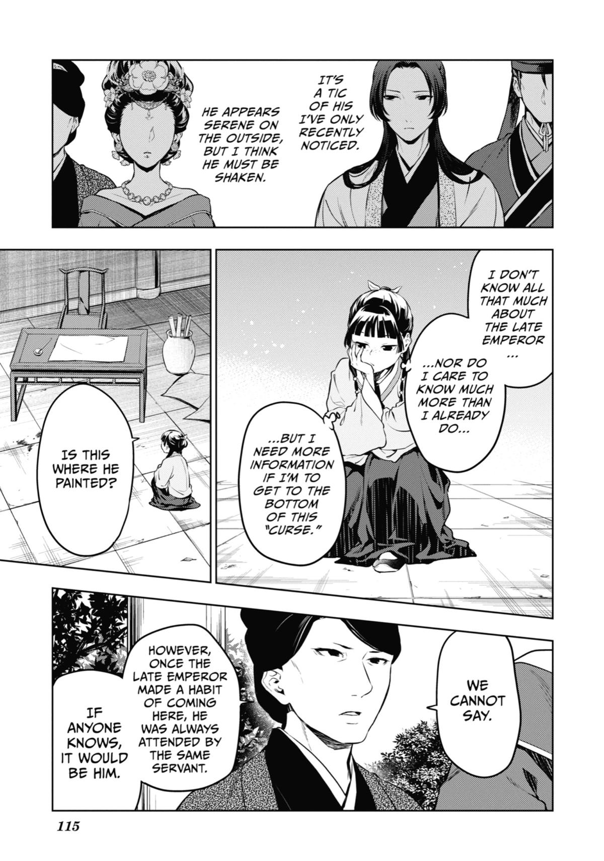 Read The Apothecary Diaries Manga Online