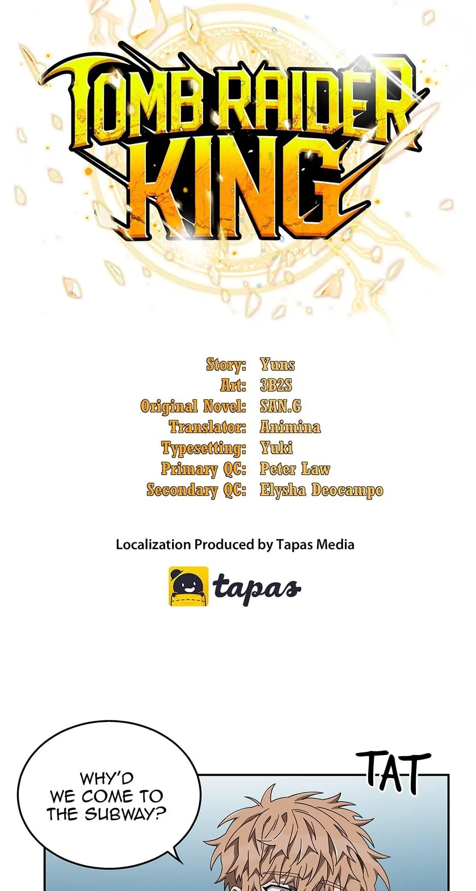 Read Tomb Raider King Manga Online